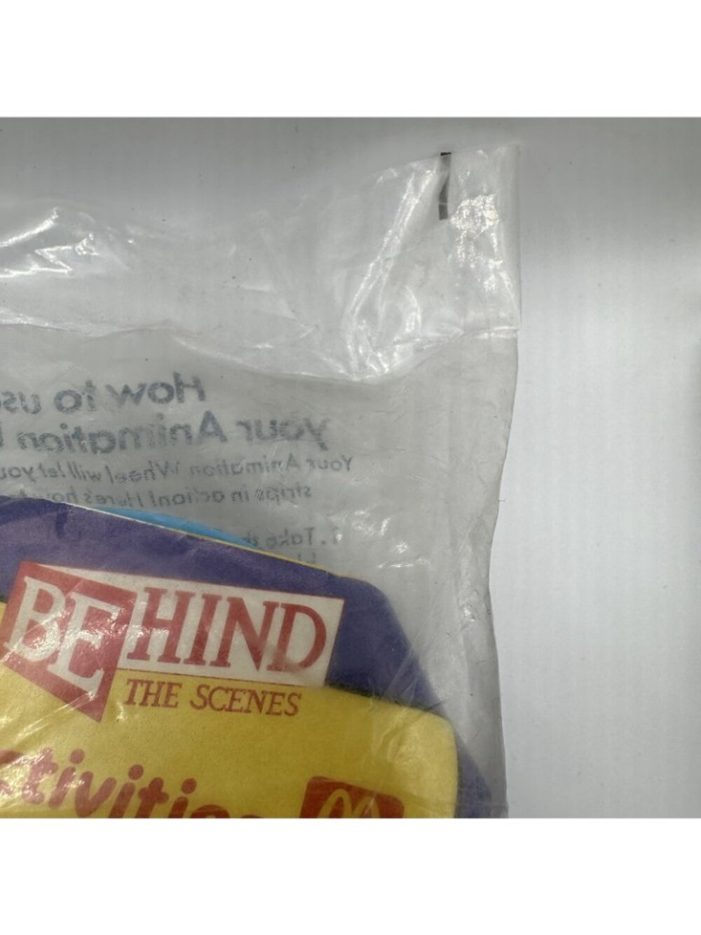 Vintage 1992 McDonald’s Happy Meal Animation Wheel Behind the Scenes NIP - Picture 3 of 10